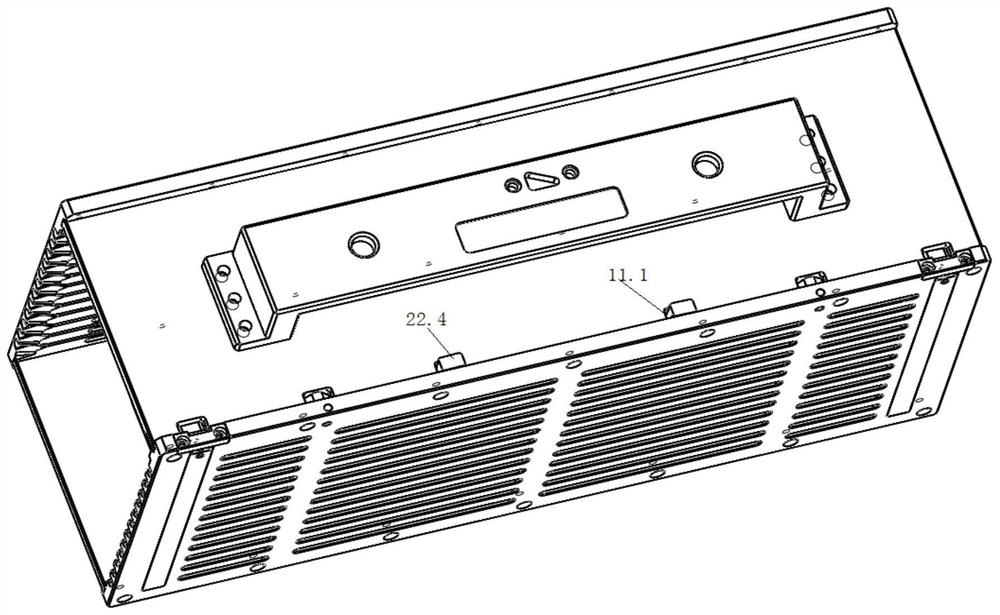 Locking type material box