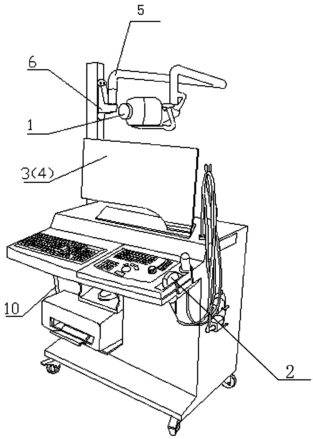 Double check comprehensive diagnostic apparatus guiding ultrasound by infrared thermography and detection method of diagnostic apparatus