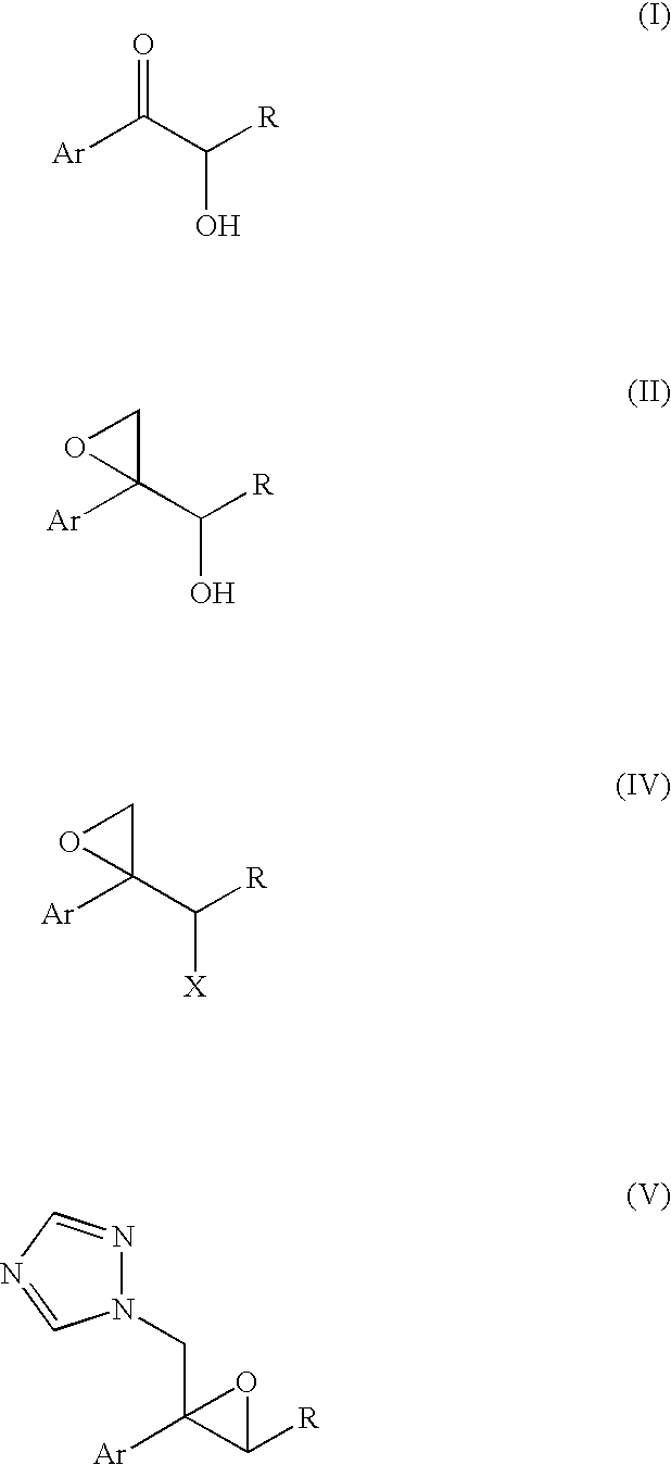 Production methods of epoxytriazole derivative and intermediate therefor