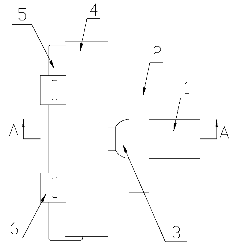 Portable lighting device and using method