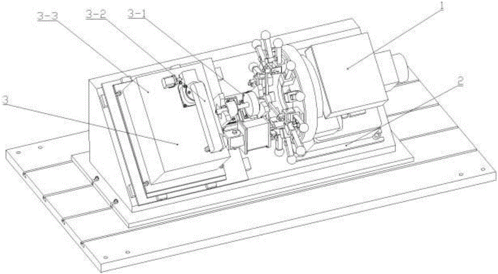 Online detection device for performance parameters of numerical control knife rest