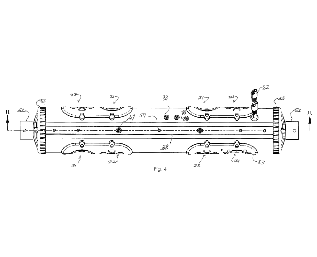 Sound bar for mounting on a recreational land vehicle or watercraft