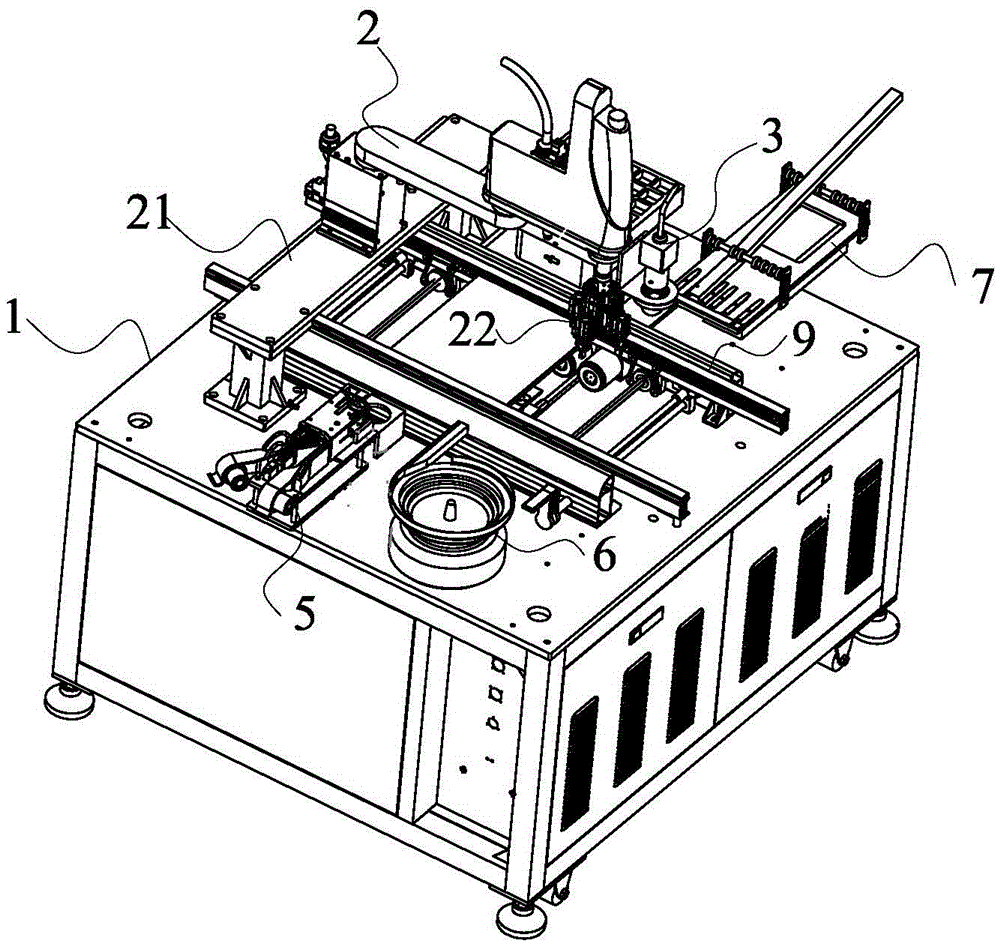 Automatic plug-in machine