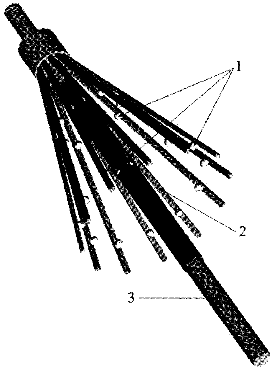 Multiple ring electrode array imaging sensor