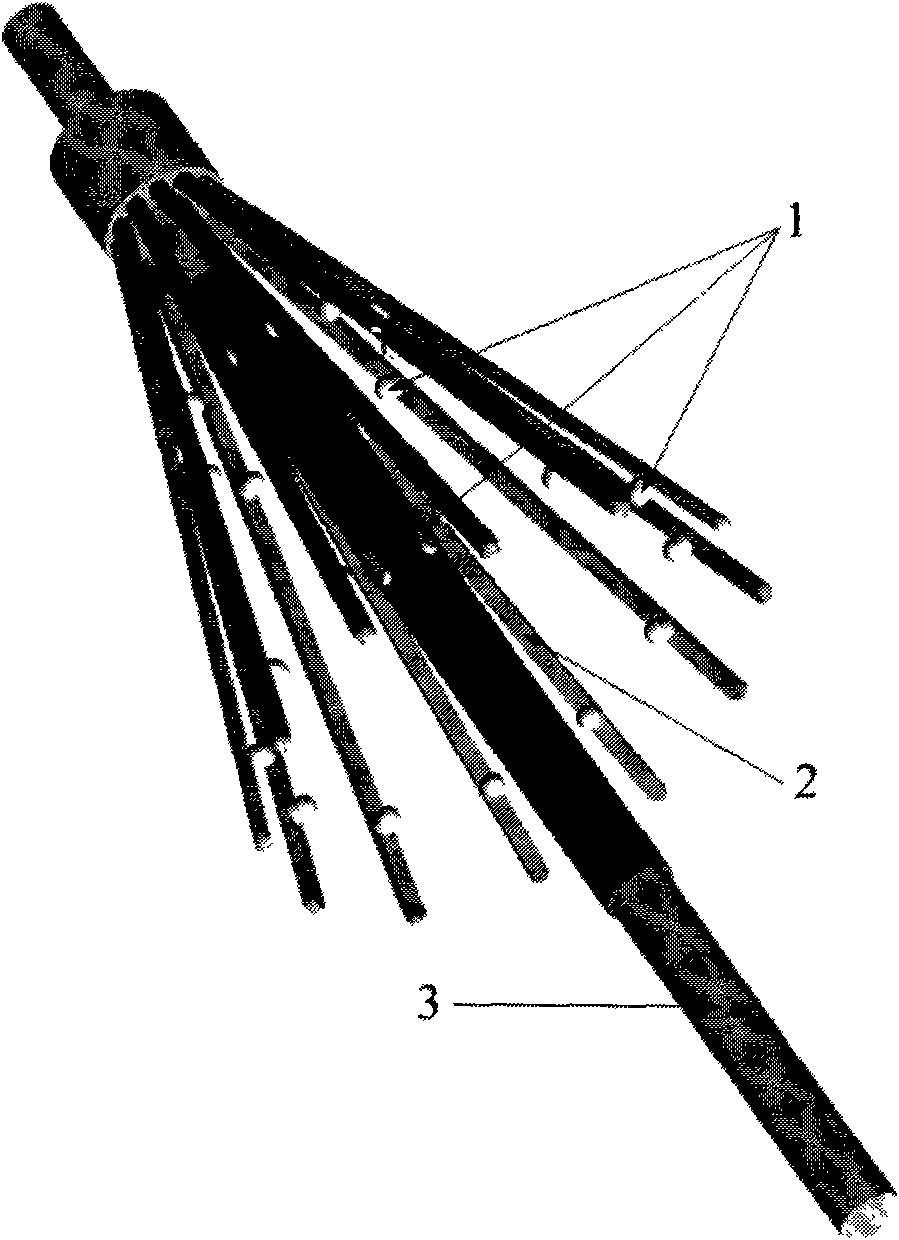 Multiple ring electrode array imaging sensor