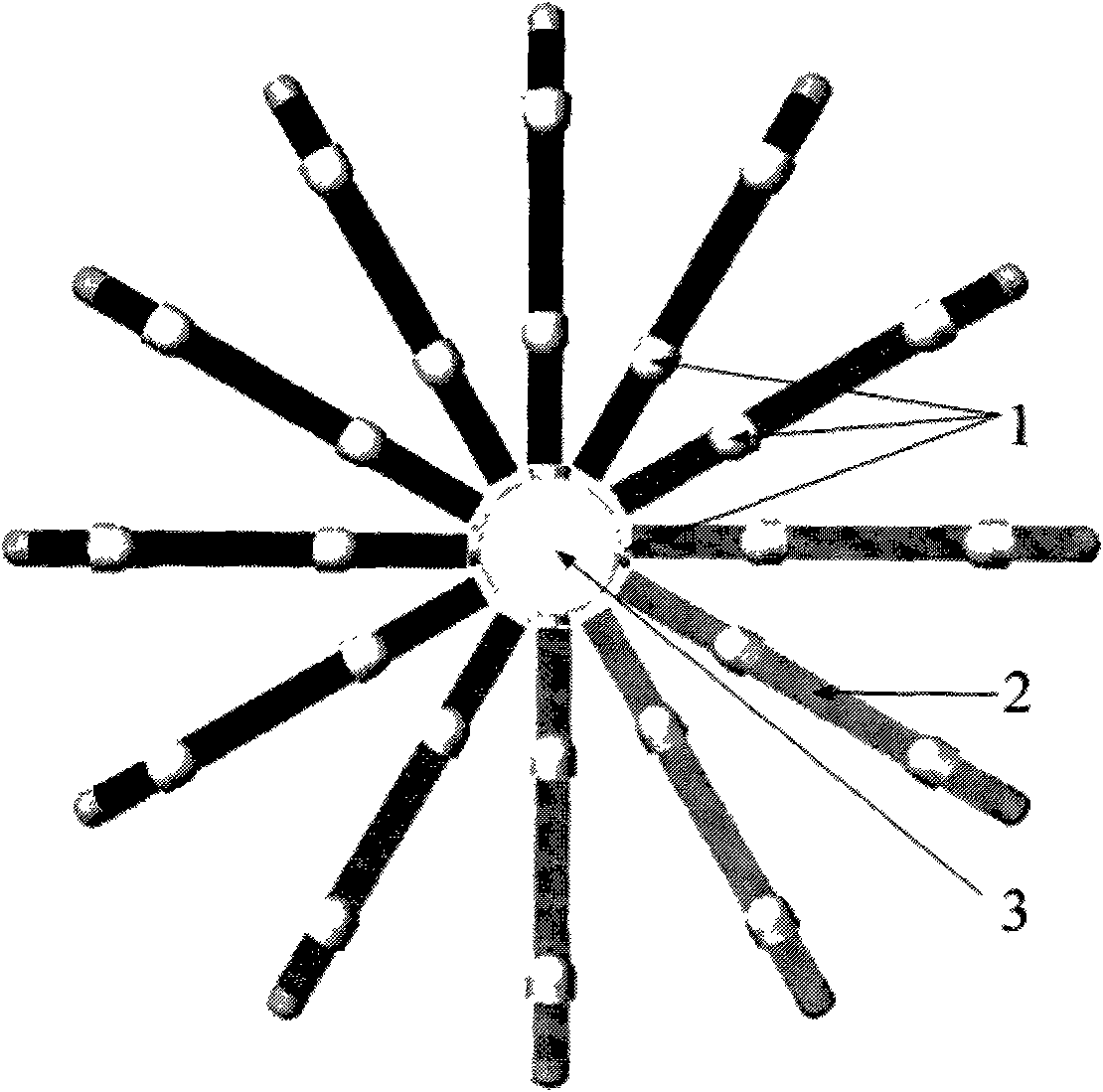 Multiple ring electrode array imaging sensor