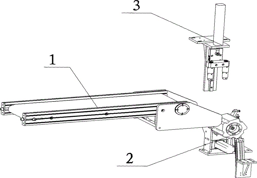 Automatic pipe feeding device for high speed flexible pipe shoulder forming machine