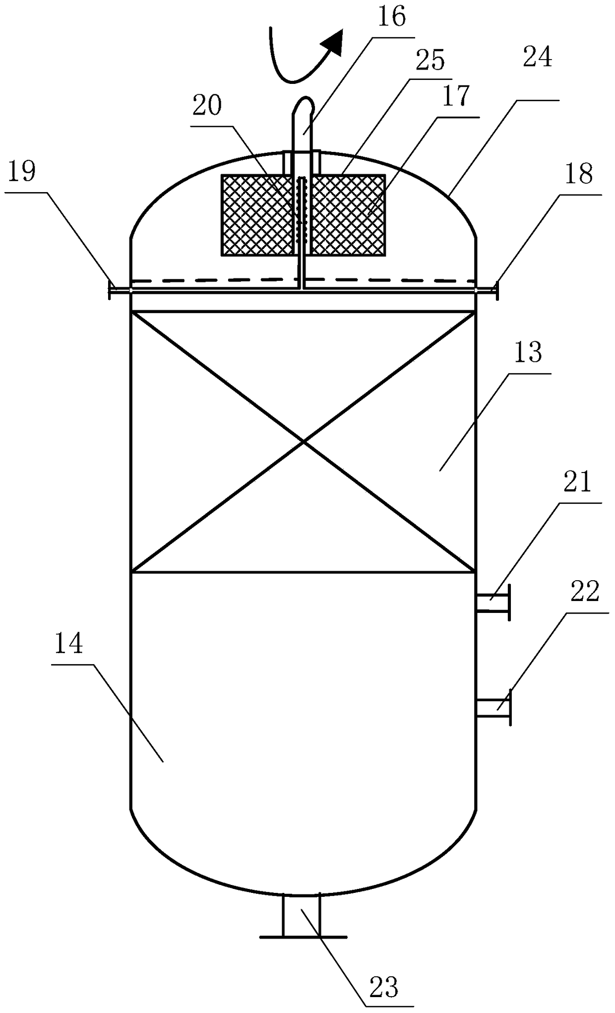 Alkylation method and device for isobutane and C3-C5 olefins