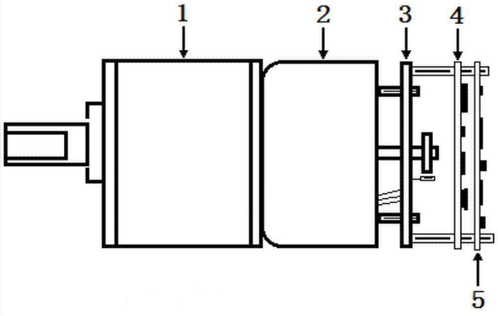 Extending type digital steering engine and working method thereof