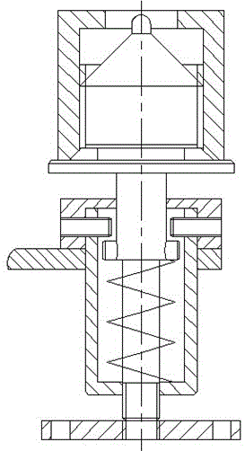 Lock and unlock screw and hatch lock and unlock device