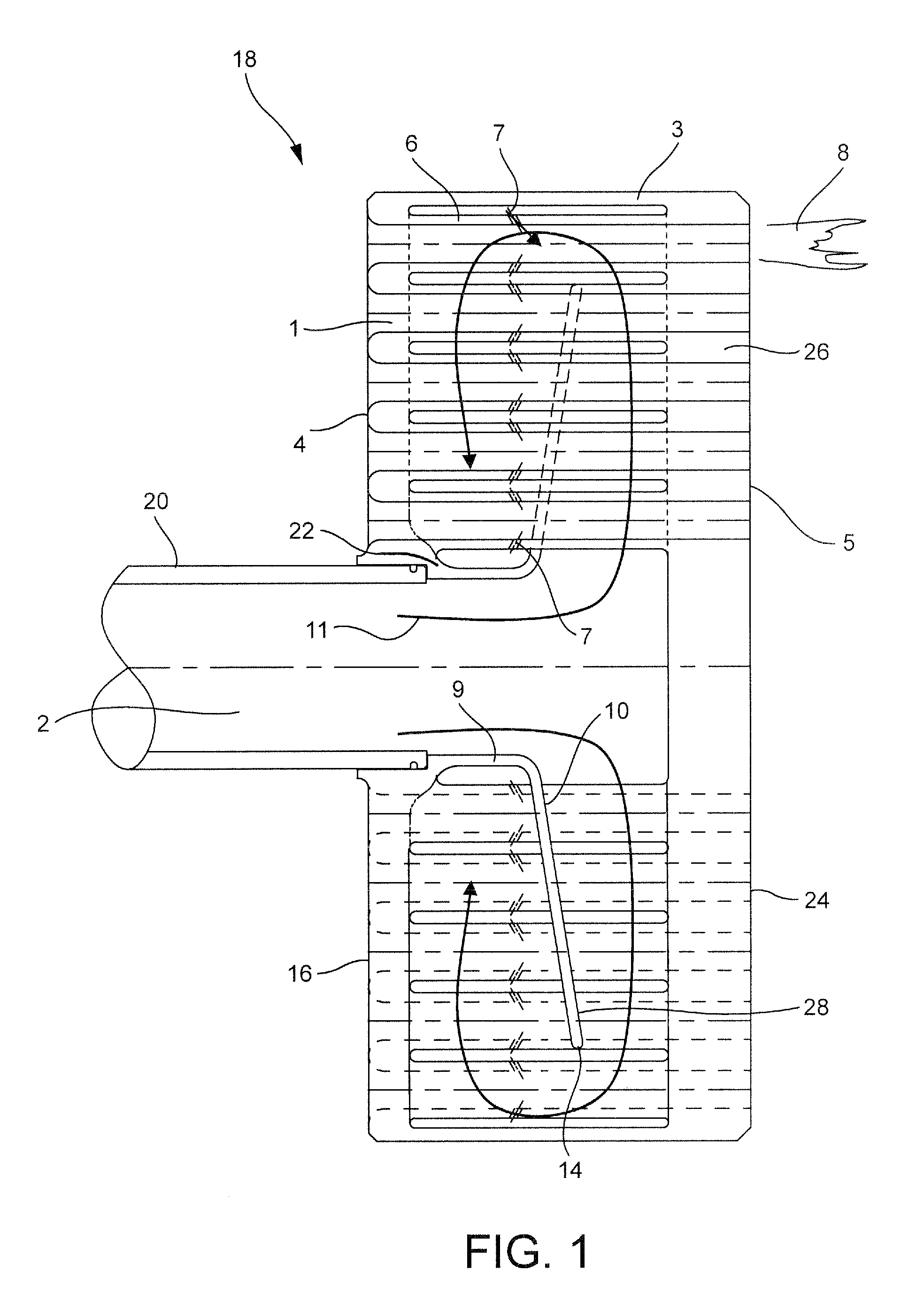 Internal baffling for fuel injector