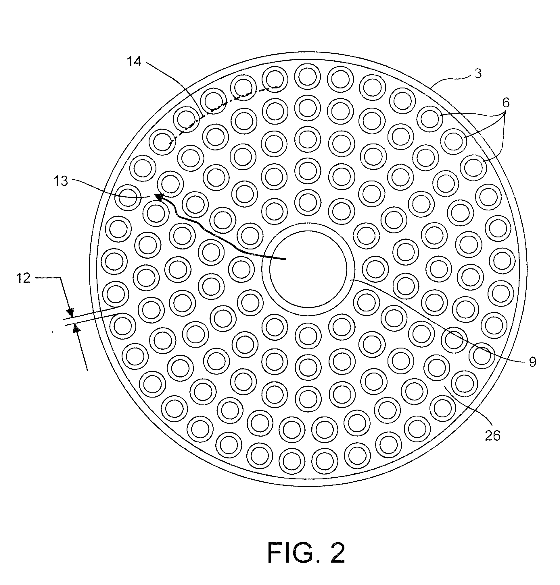 Internal baffling for fuel injector