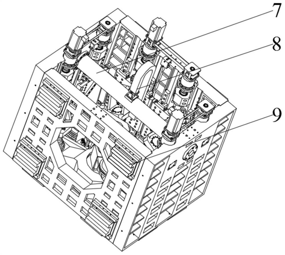 Three-dimensional parallel friction stir welding spindle device