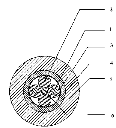 Novel foldable light emergency cable and implementation method thereof