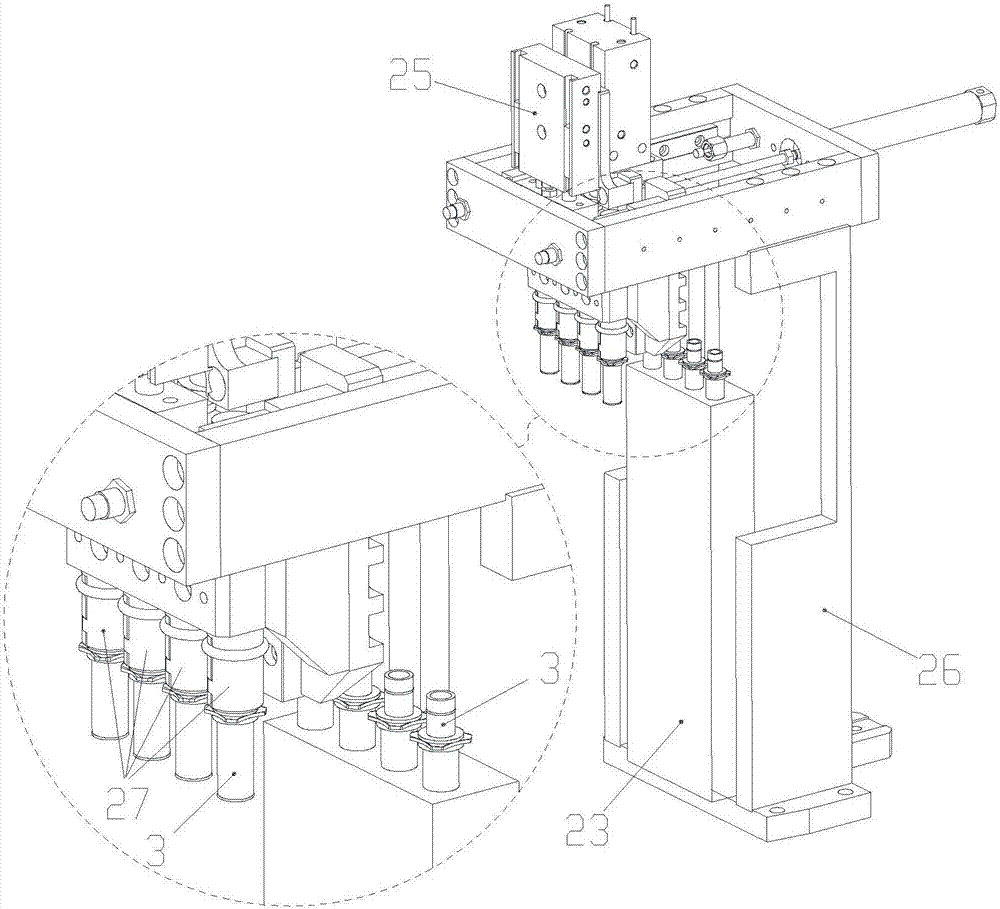 High speed carrying manipulator used for valve body assembly