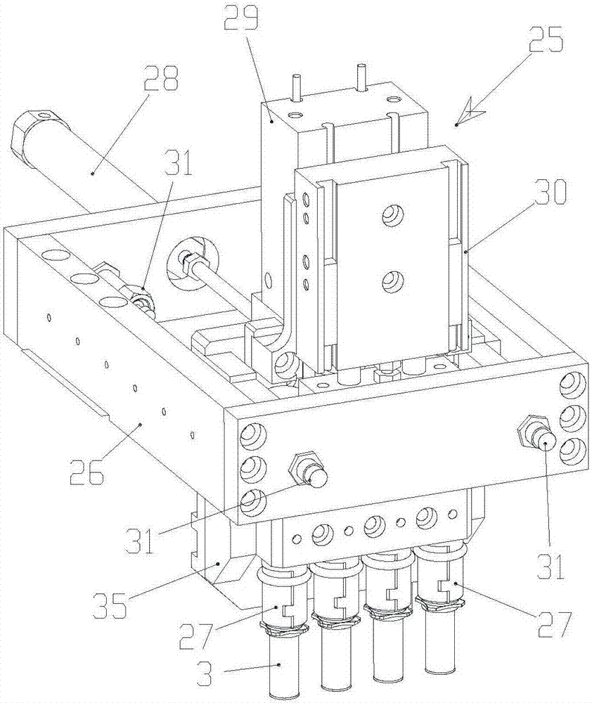 High speed carrying manipulator used for valve body assembly