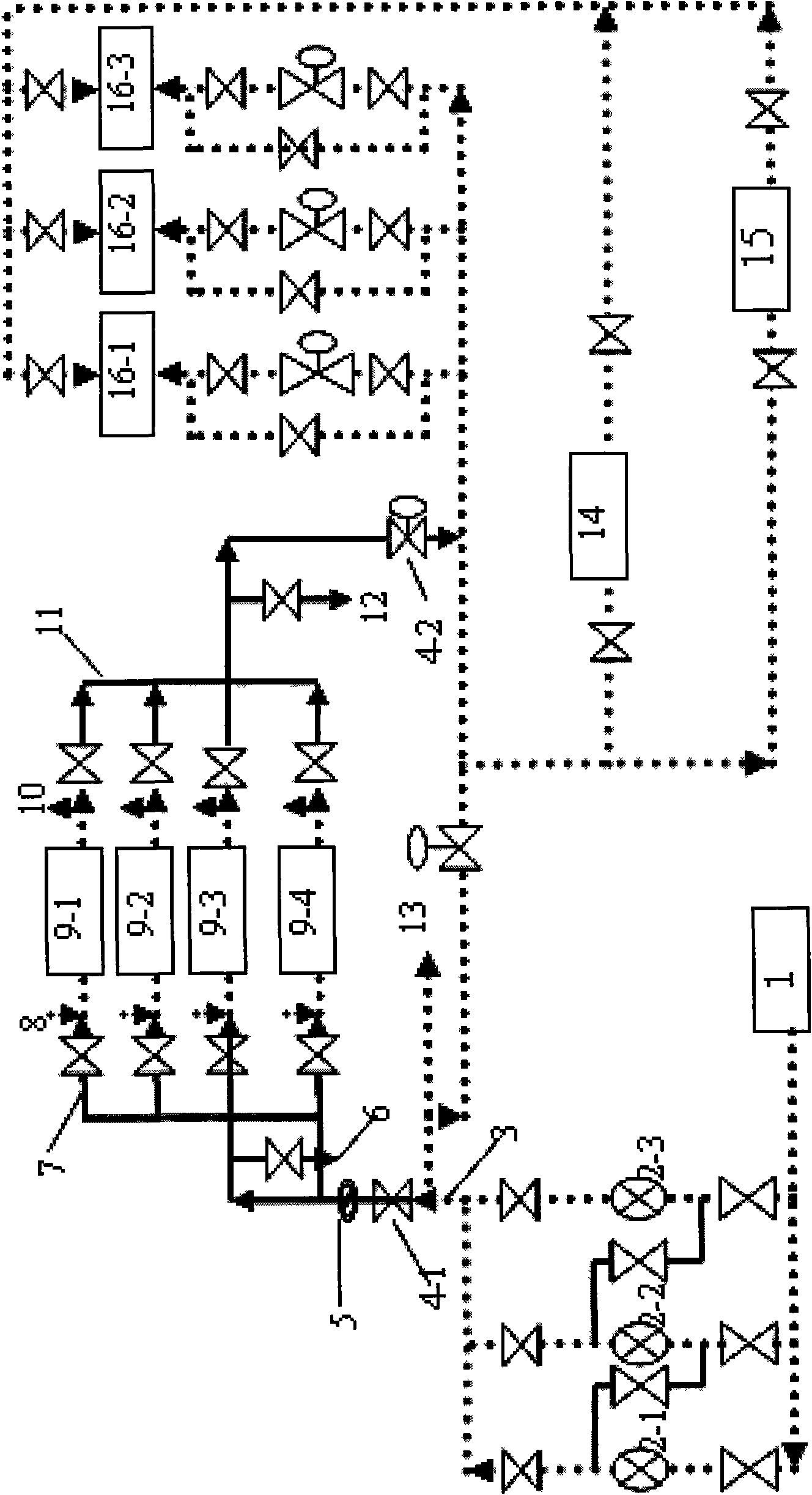 Method for reducing temperature of baked aluminum oxide by boiler desalted water