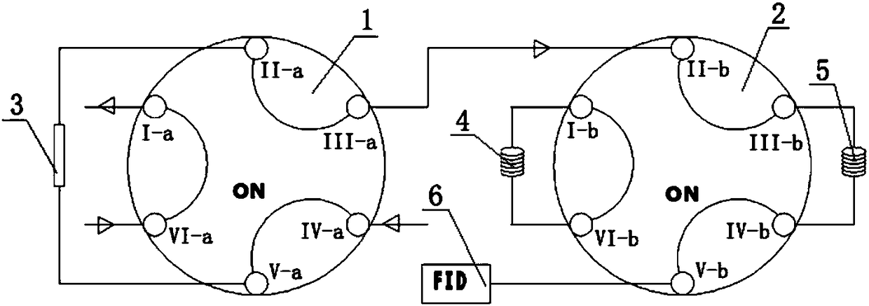 Device and method for detecting non-methane total hydrocarbon content and fractional hydrocarbon content of carbon dioxide