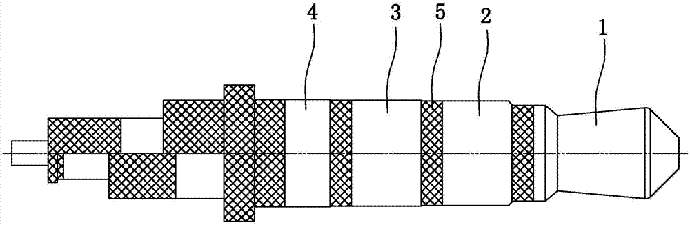 Production process of audio earphone pins