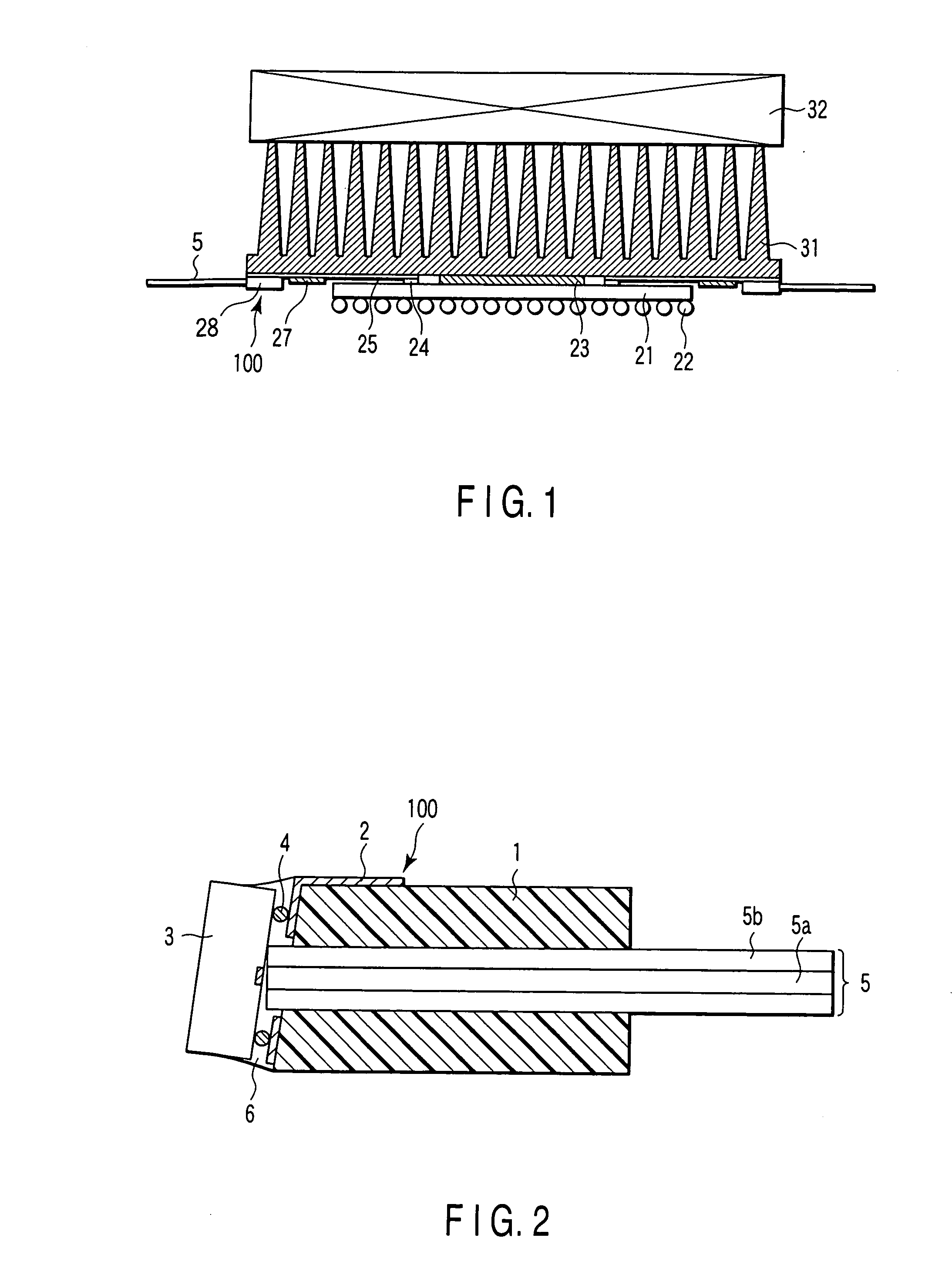 Optoelectronic conversion header, LSI package with interface module, method of manufacturing optoelectronic conversion header, and optical interconnection system