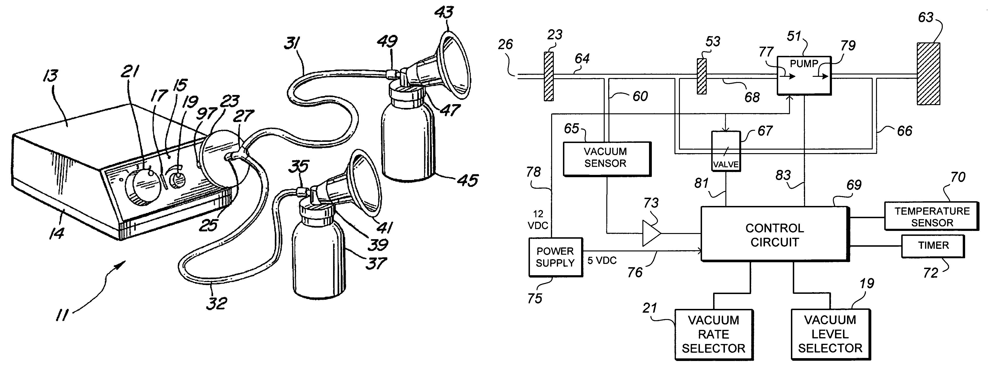 Programmable electric breast pump