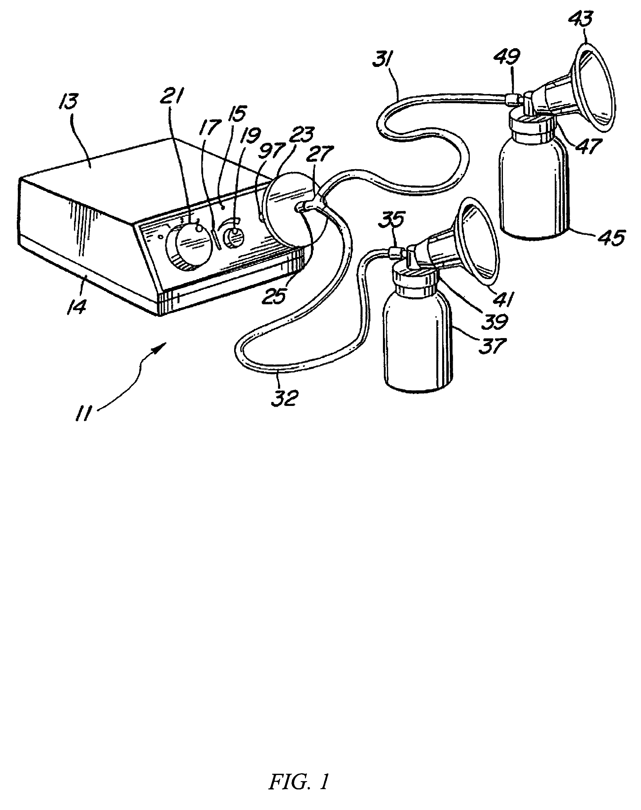 Programmable electric breast pump