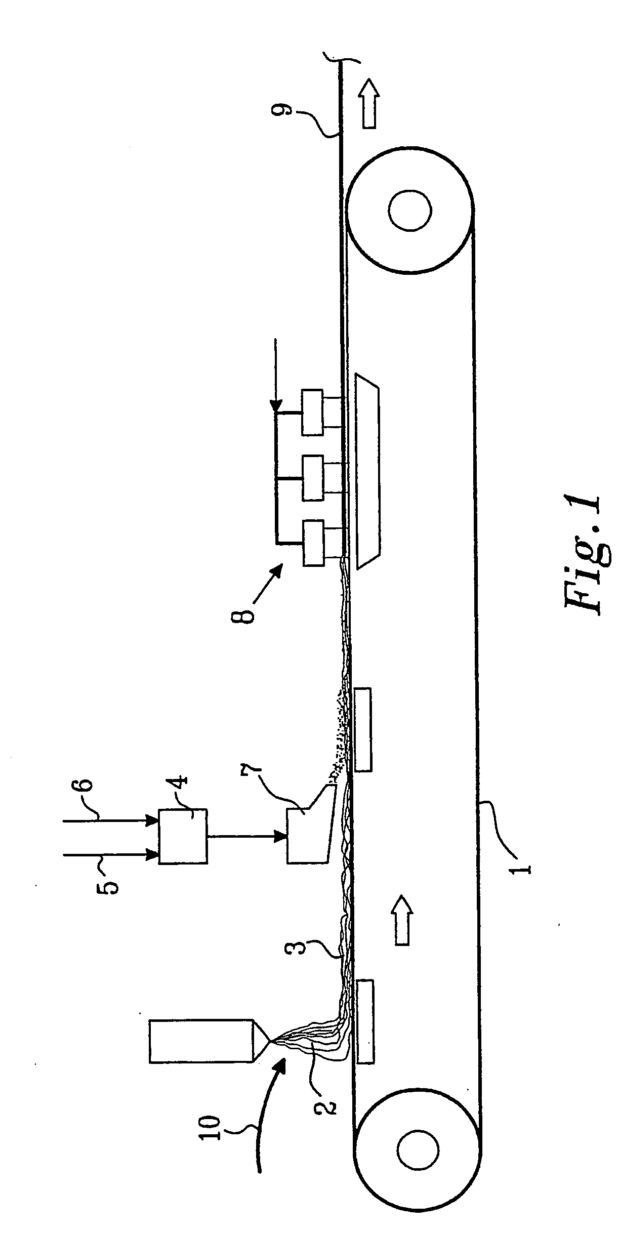 Hydroentangled split-fibre nonwoven material