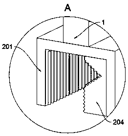 Pressing and discharging device capable of adjusting strength after cardiology department operation