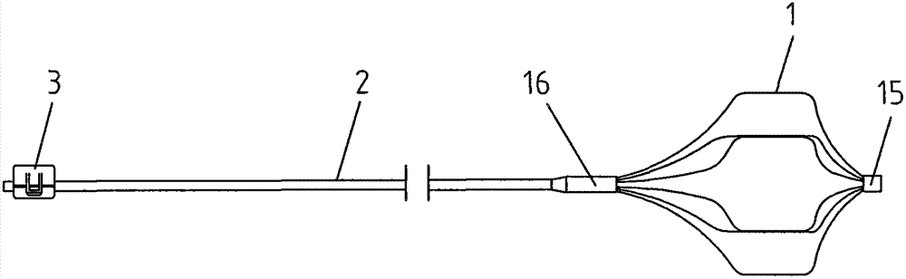 Temporary filter with thrombus collector