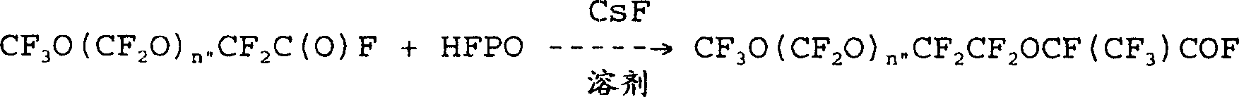 Process for preparing fluorohalogenethers