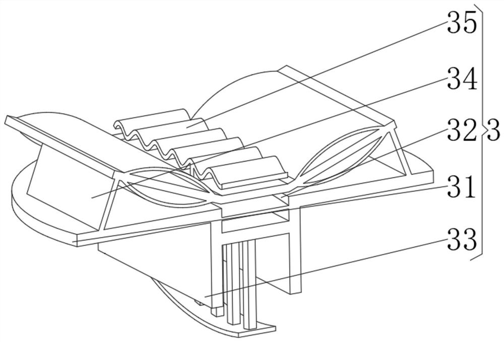 Cooling device for compound fertilizer