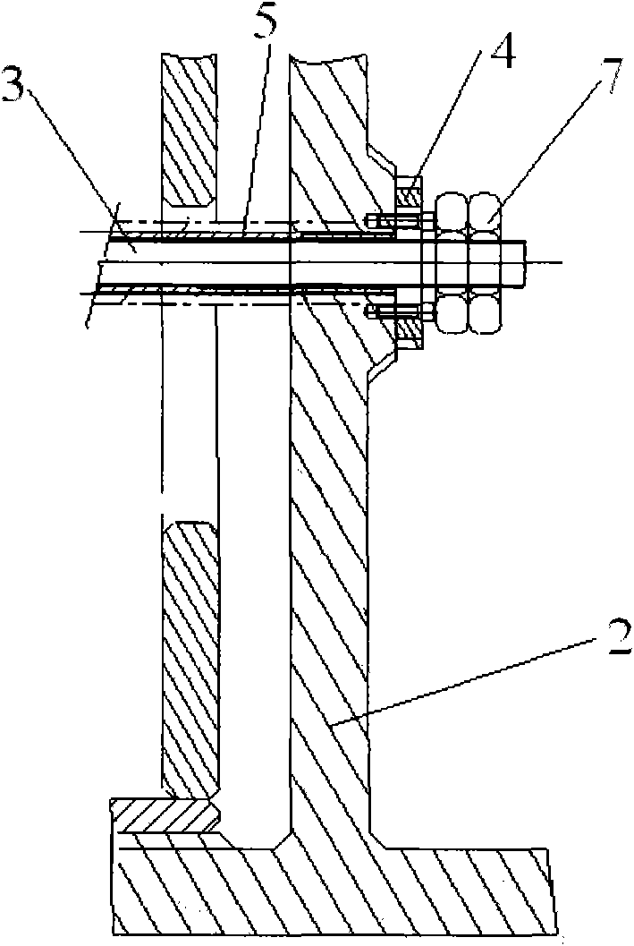 Drawing and shaping mold structure