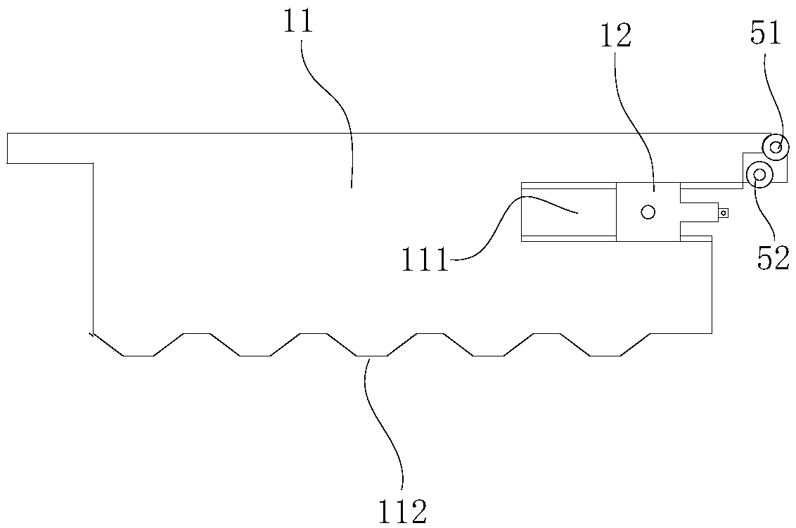 Device for preventing bumping at bridge head and method