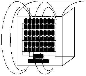 Schoolbag based on human movement self-generating electricity