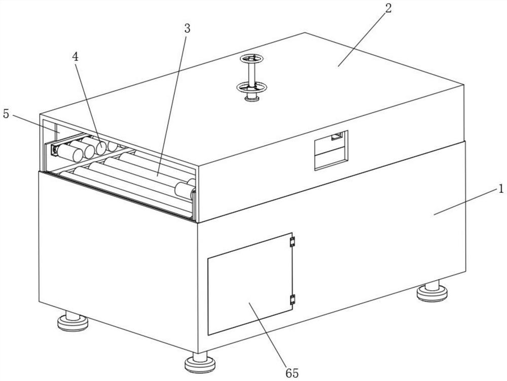 Positioning mechanism for production and processing of building decoration materials