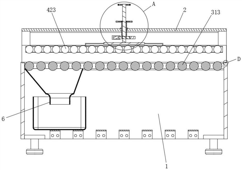 Positioning mechanism for production and processing of building decoration materials