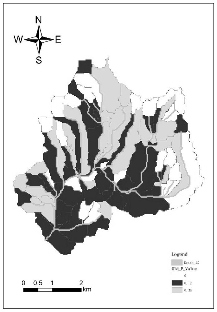 Small watershed water and soil conservation vegetation buffer zone optimization method and system