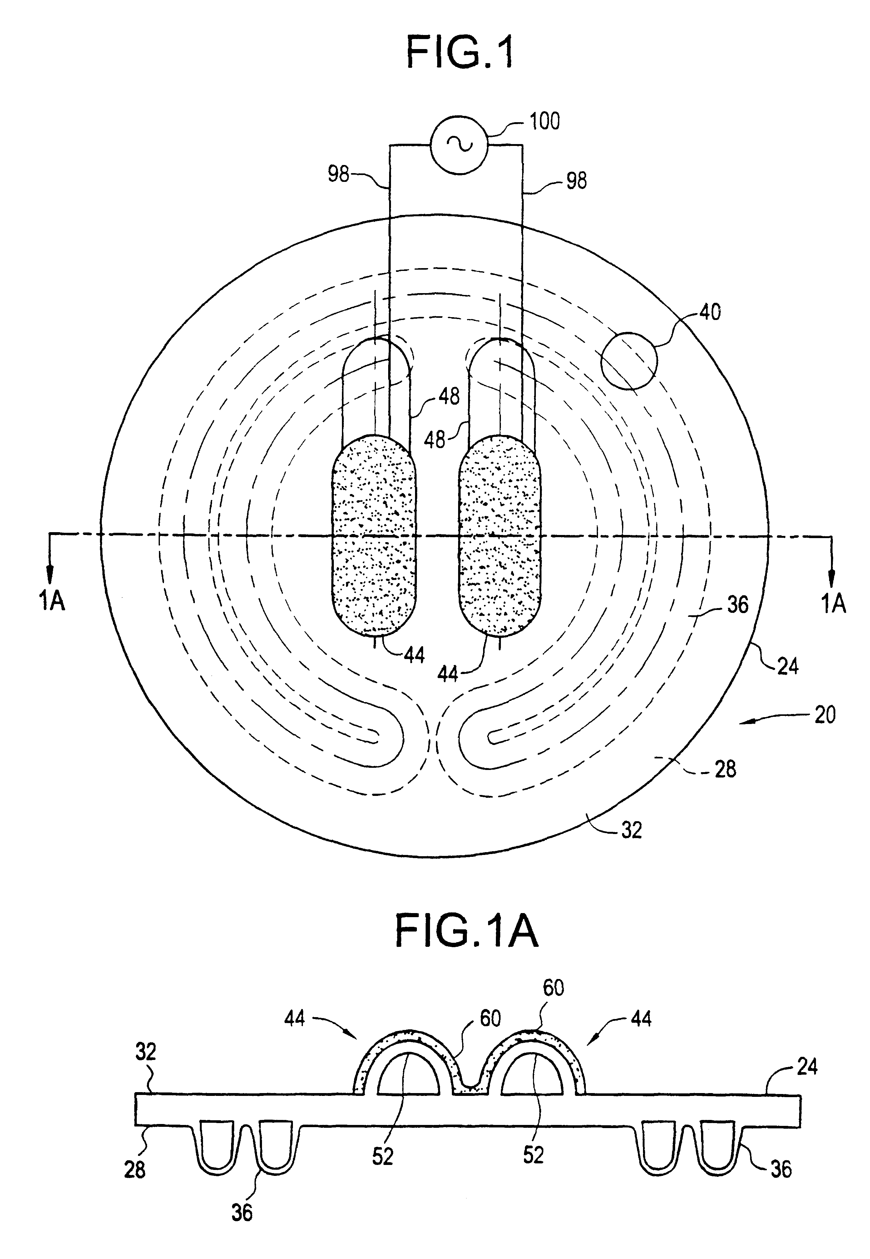 External electrode driven discharge lamp