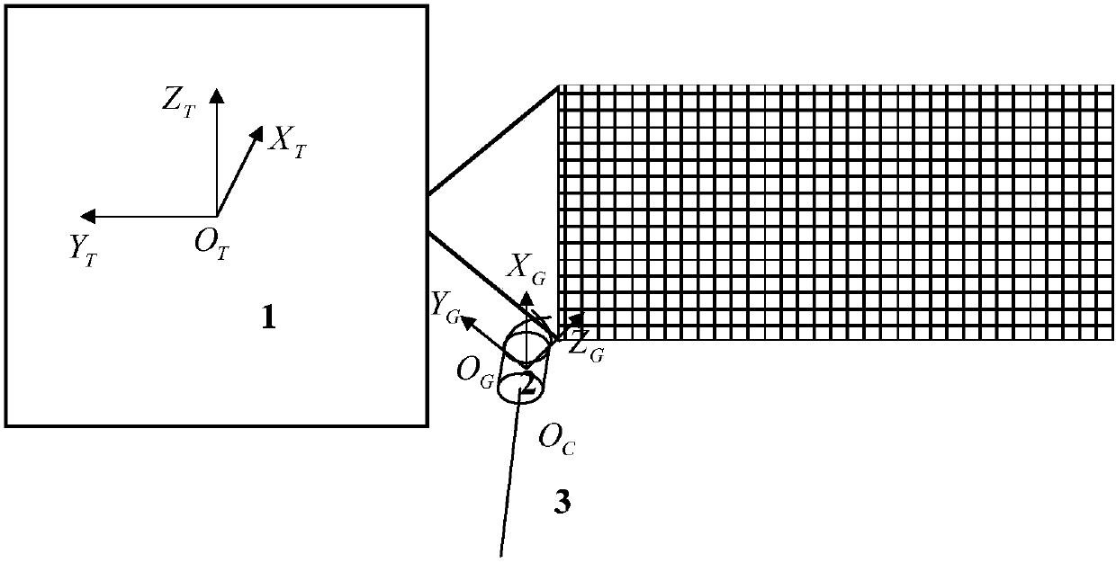 Attitude joint takeover control method for non-cooperative targets in space using tether thrusters