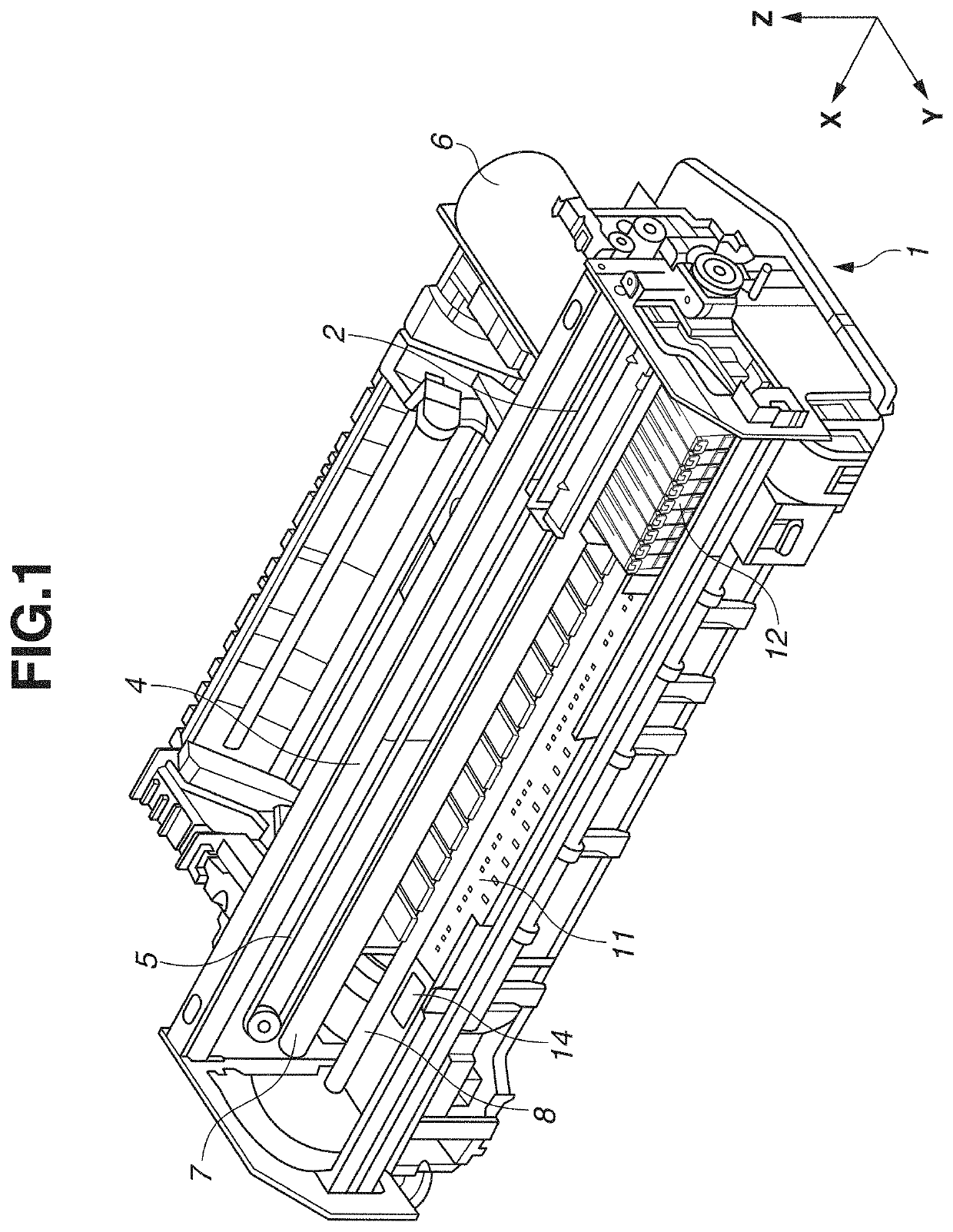 Ejection apparatus and deposition suppression method