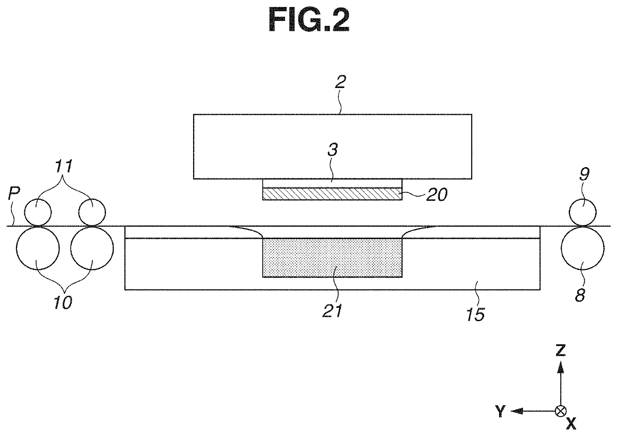 Ejection apparatus and deposition suppression method