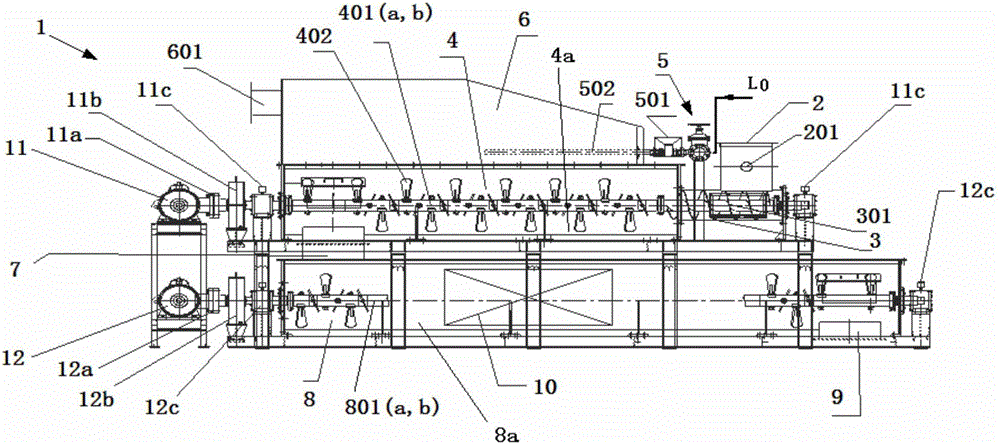 Device and method for quicklime digestion, dedusting and sewage sludge treatment