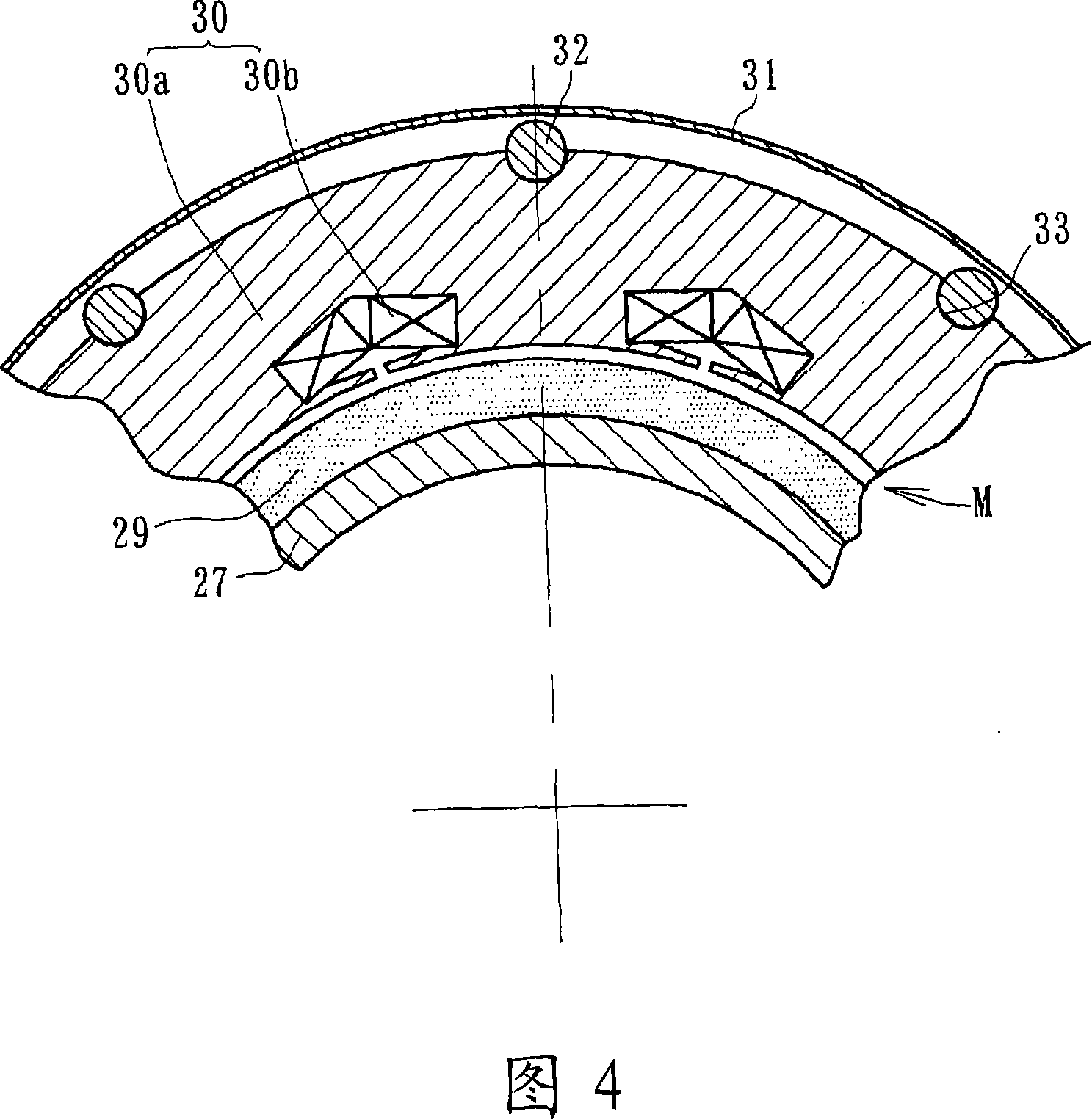 Motor-driven wheel driving apparatus