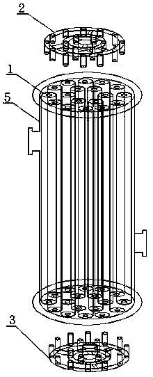 Novel high-flux filtering device and using method thereof