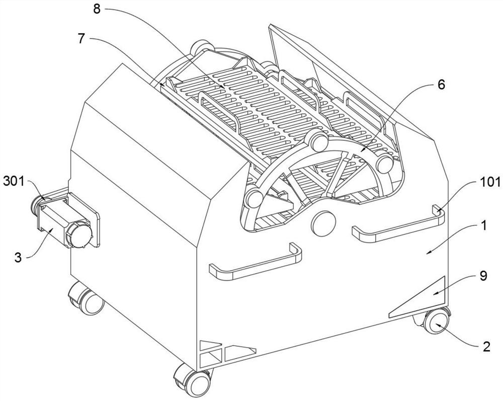 Surface wetting device capable of preventing sewage outflow for ceramic ground laying