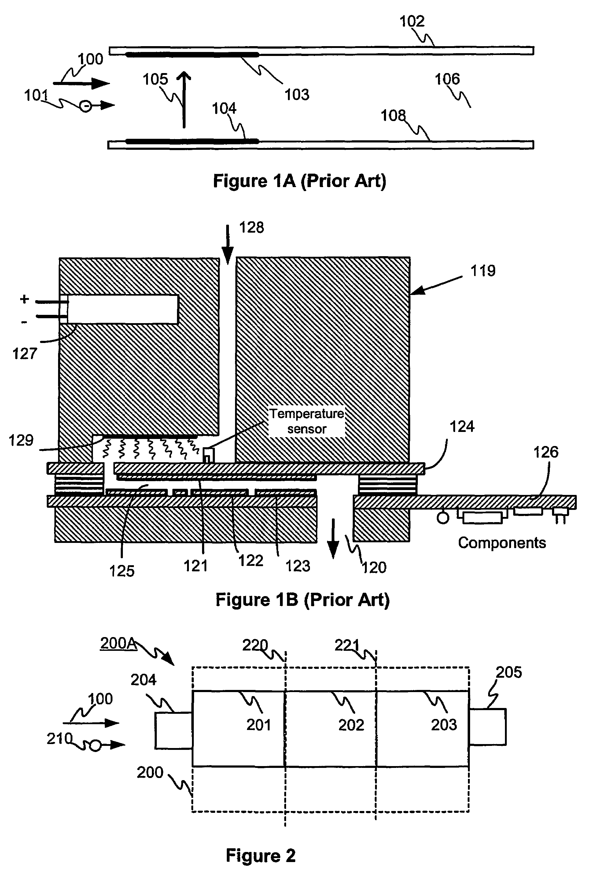 Cell structure, device and method for gas analysis