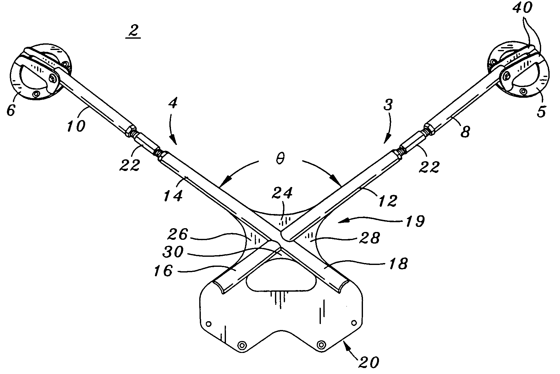 Strut/shock crossmember