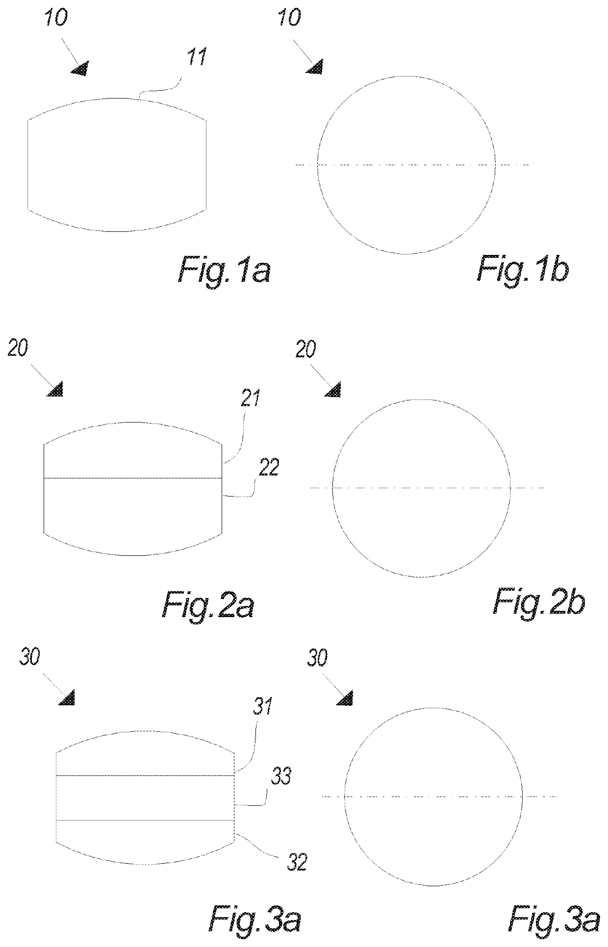 Tableted cannabinoid chewing gum with layered structure