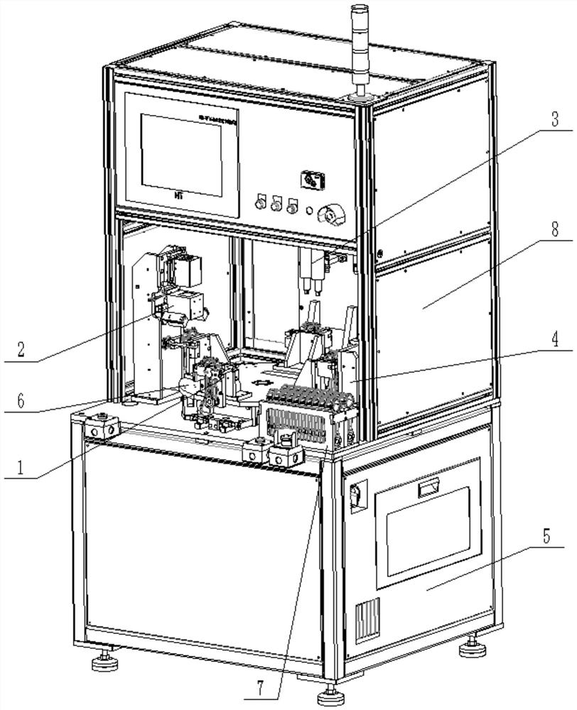 Automatic screw locking marking equipment