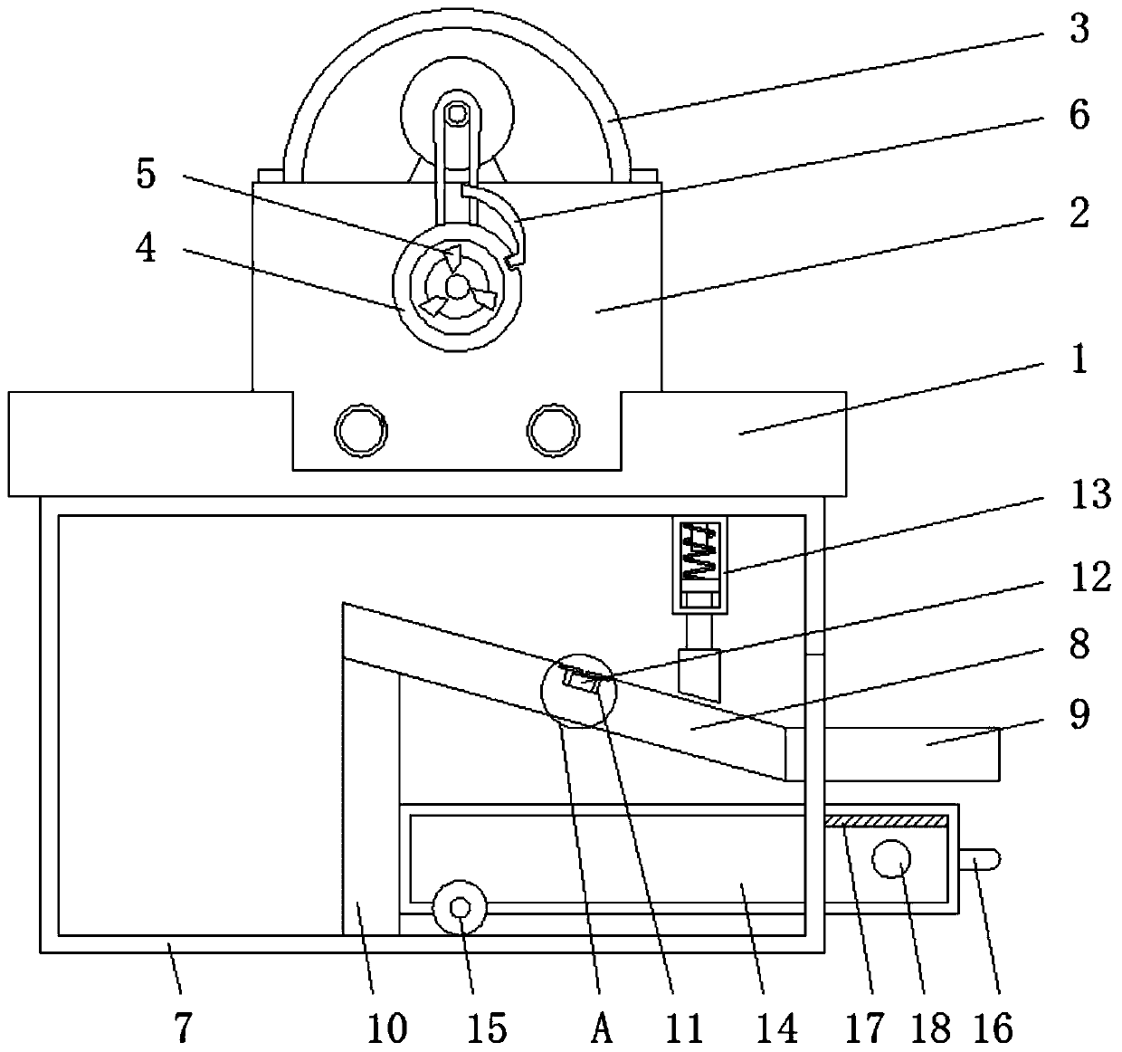 Machining solid tungsten steel bar chamfering machine